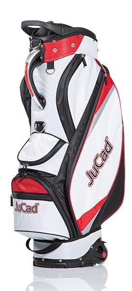 JuCad Bag To Roll cart bag, svart/vit/röd