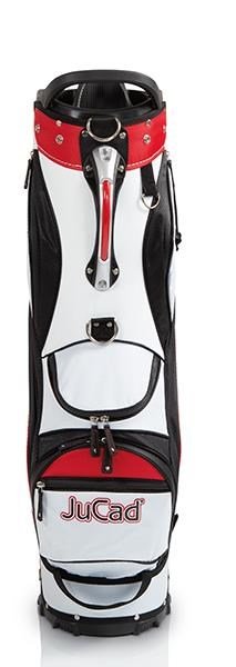 JuCad Bag To Roll cart bag, svart/vit/röd