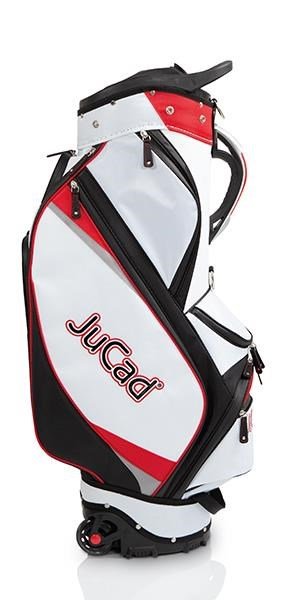JuCad Bag To Roll cart bag, svart/vit/röd