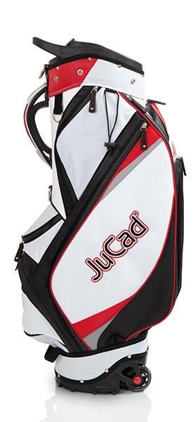 JuCad Bag To Roll cart bag, svart/vit/röd