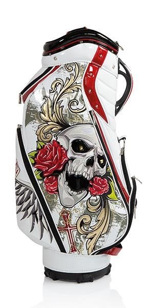 JuCad Luxury cart bag, vit