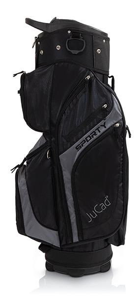 JuCad Sporty cart bag, svart
