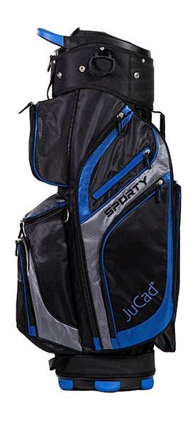 JuCad Sporty cart bag, svart/blå