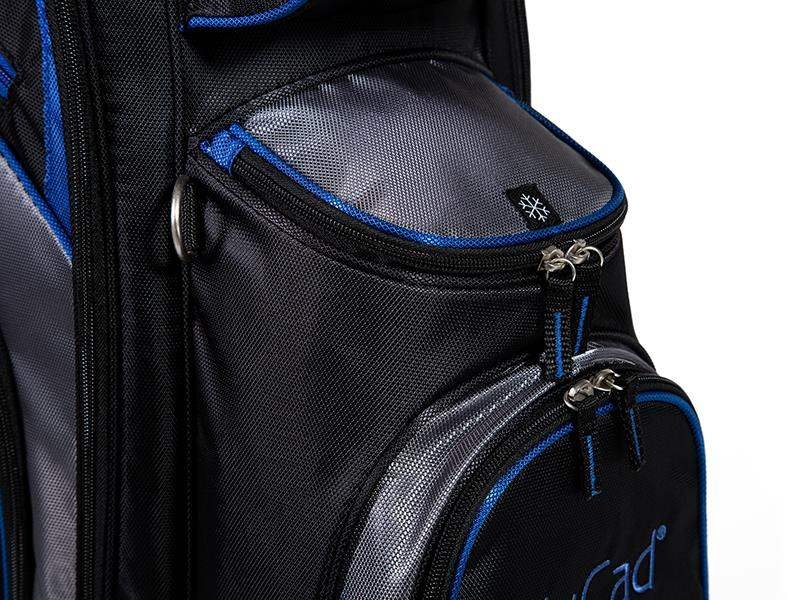 JuCad Sporty cart bag, svart/blå