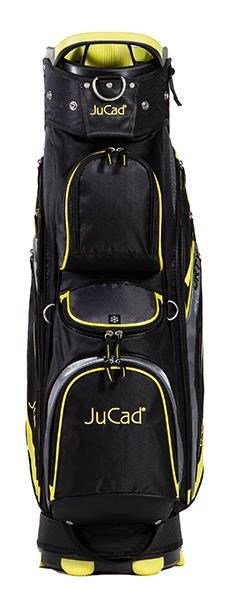JuCad Sporty cart bag, svart/gul