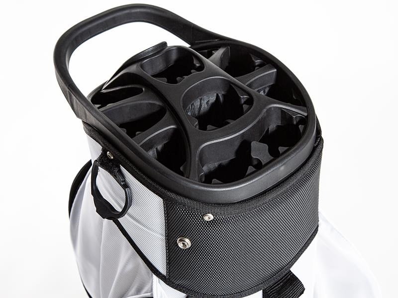JuCad Sporty cart bag, svart/gul