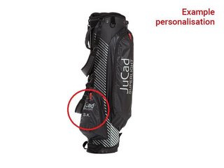 JuCad Superlight stand bag, grå/vit