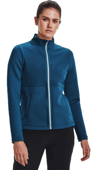 Under Armour Storm Daytona FZ damtröja, petrol blue