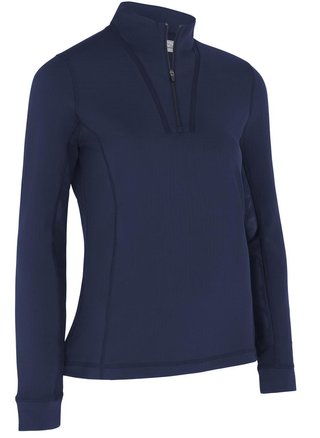 Callaway 1/4 Zip With Chev Front Seams damtröja, peacoat