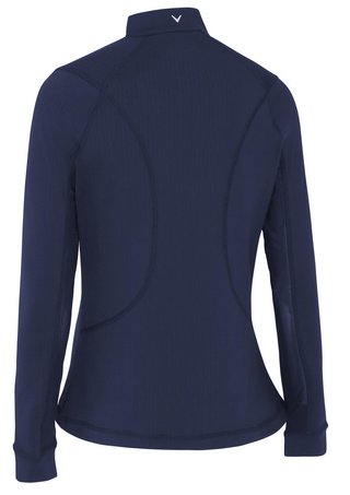 Callaway 1/4 Zip With Chev Front Seams damtröja, peacoat