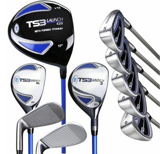 U.S. Kids Golf TS3-51 (130cm) V15 10-Club Combo junior golfset, grafit