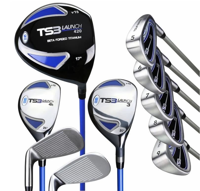 U.S. Kids Golf TS3-51 (130cm) V15 10-Club junior golfset, grafit
