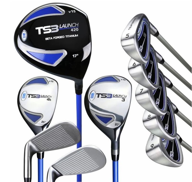 U.S. Kids Golf TS3-51 (130cm) V15 10-Club junior golfset, grafit
