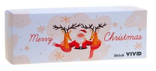 Volvik VIVID Merry Christmas golfbollar, mix färger