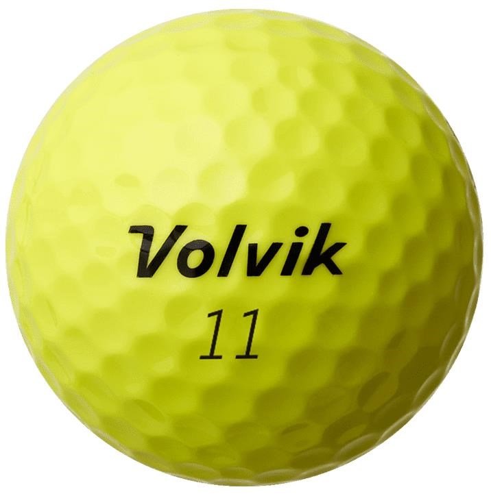 Volvik POWER Soft golfbollar, gula