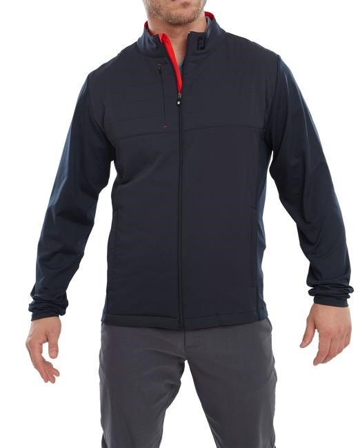 FootJoy FJ Hybrid herr jacka, navy/röd