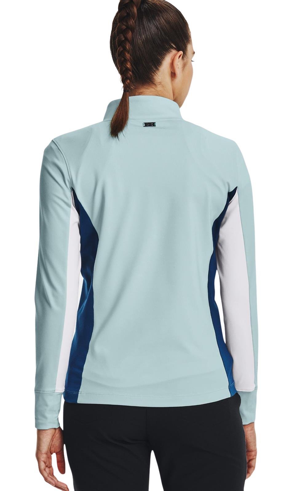 Under Armour Storm Midlayer 1/2 Zip damjacka, fuse teal/white
