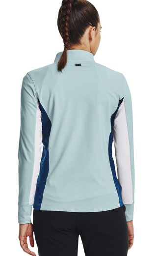 Under Armour Storm Midlayer 1/2 Zip damjacka, fuse teal/white