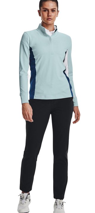 Under Armour Storm Midlayer 1/2 Zip damjacka, fuse teal/white