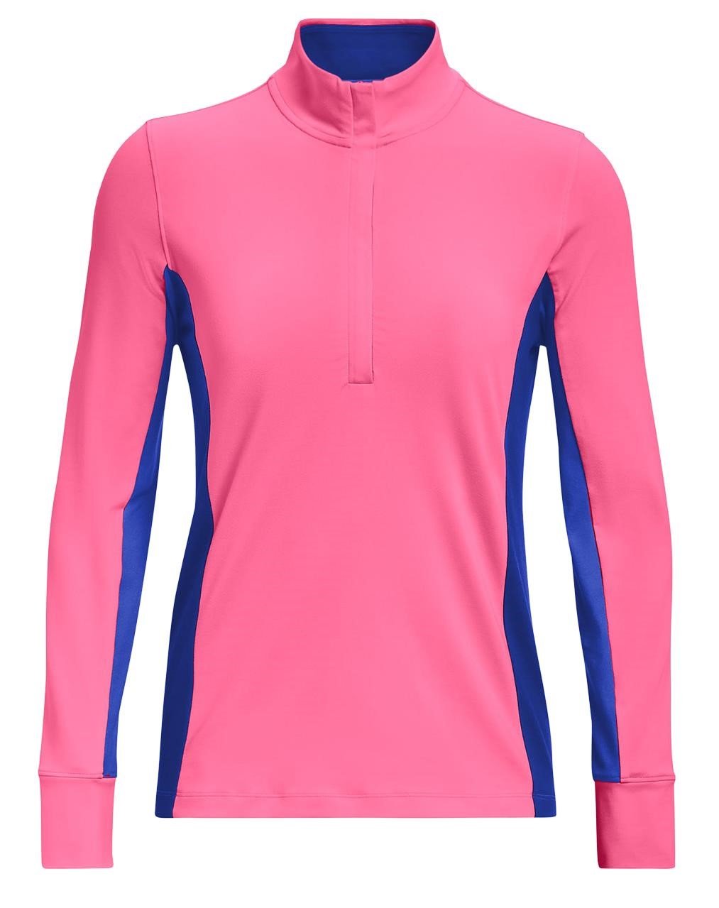 Under Armour Storm Midlayer 1/2 Zip damjacka, pink punk/versa blue