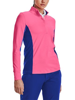Under Armour Storm Midlayer 1/2 Zip damjacka, pink punk/versa blue