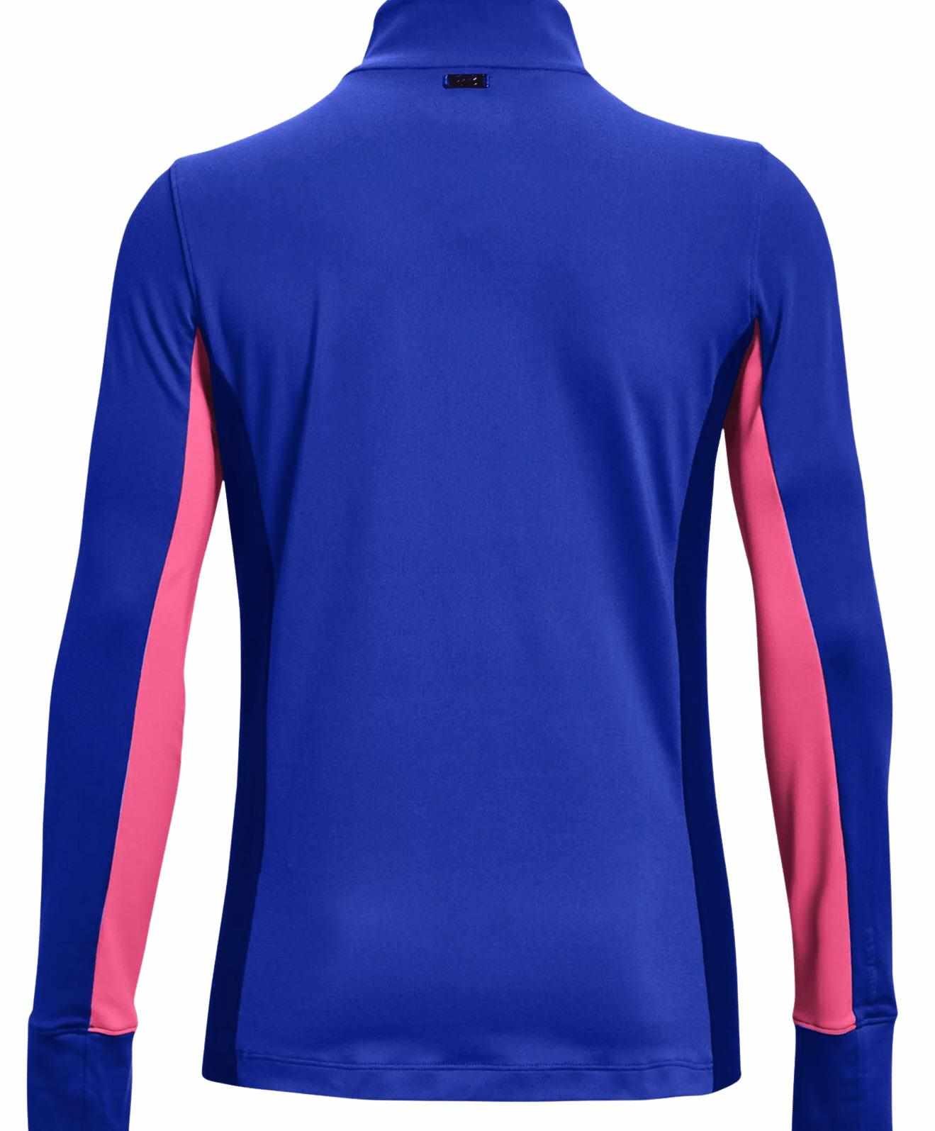 Under Armour Storm Midlayer 1/2 Zip damtröja, versa blue/pink punk