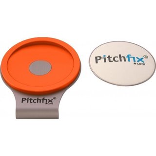 Pitchfix Cap Clip + bollmarkör, orange