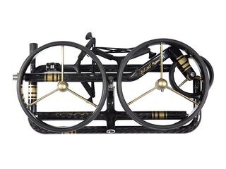 JuCad Carbon Special manuell vagn + bärbag JTT, svart
