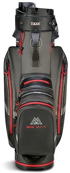 Big Max AQUA Silencio 4 Organizer cart bag, charcoal/black/red