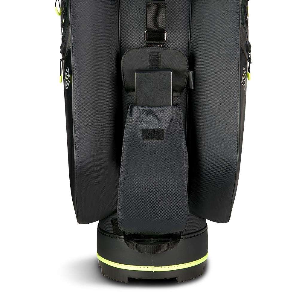 Big Max AQUA Silencio 4 Organizer cart bag, forest green/black/lime