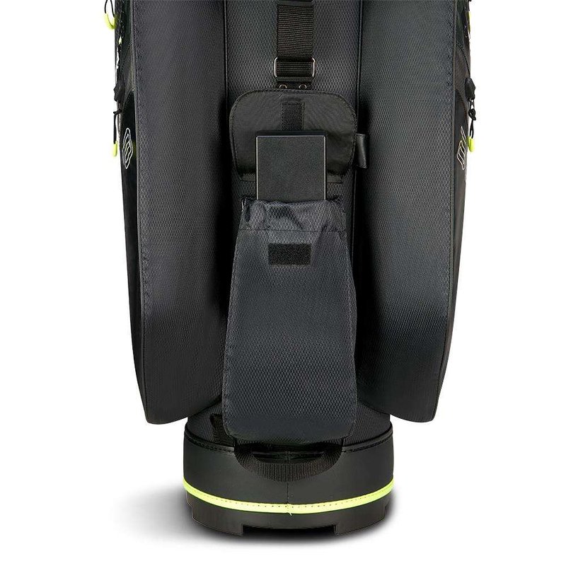 Big Max AQUA Silencio 4 Organizer cart bag, forest green/black/lime