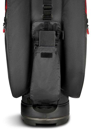 Big Max AQUA Silencio 4 Organizer cart bag, röd/svart