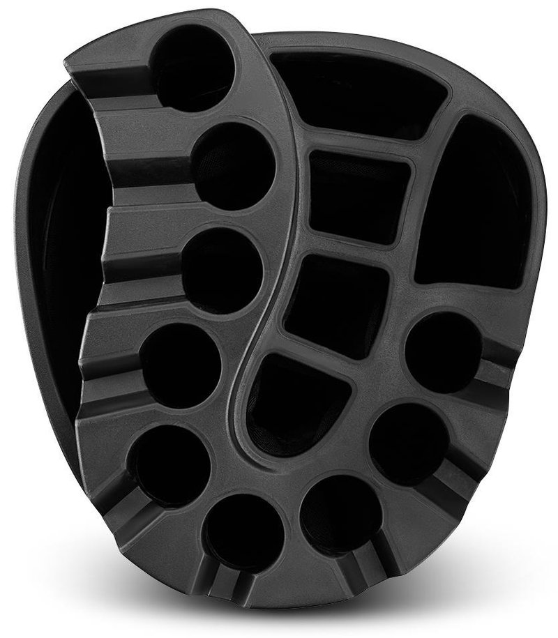 Big Max AQUA Silencio 4 Organizer cart bag, röd/svart