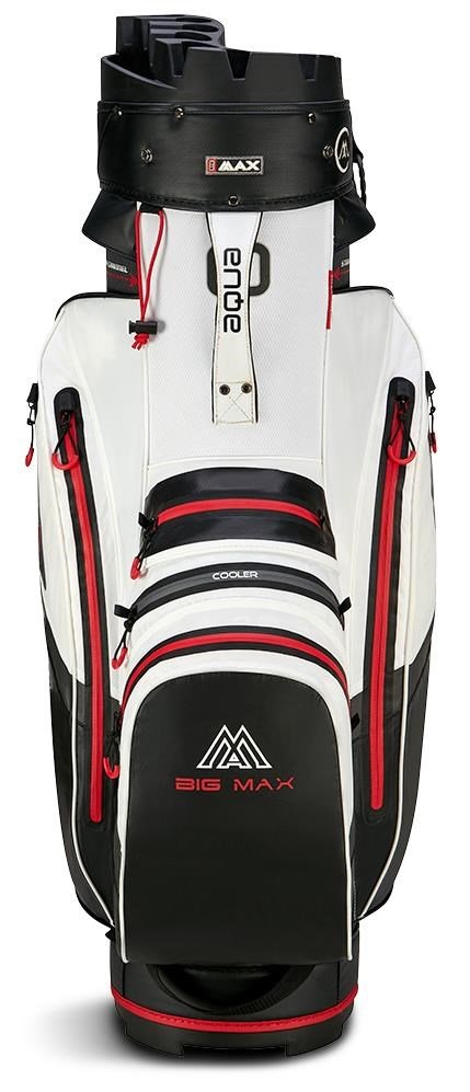 Big Max AQUA Silencio 4 Organizer cart bag, white/black/red