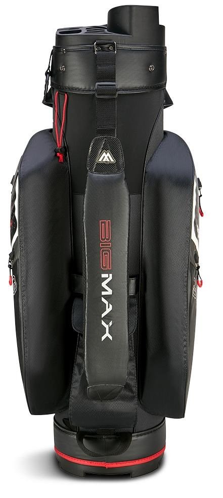 Big Max AQUA Silencio 4 Organizer cart bag, white/black/red