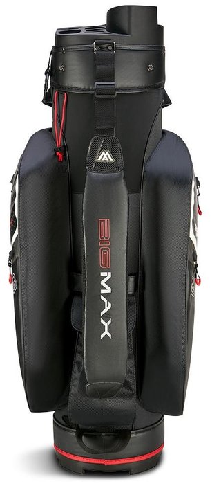 Big Max AQUA Silencio 4 Organizer cart bag, white/black/red