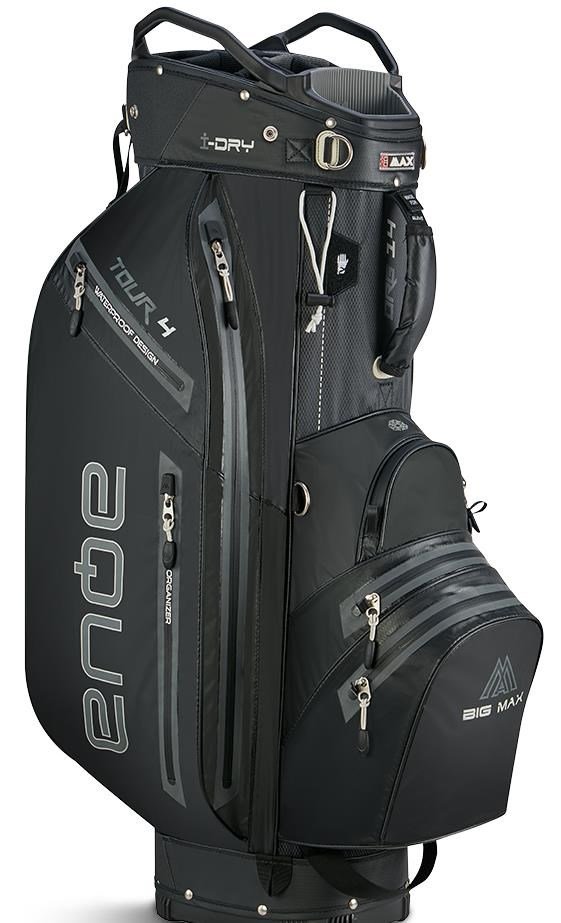 Big Max AQUA Tour 4 cart bag, svart