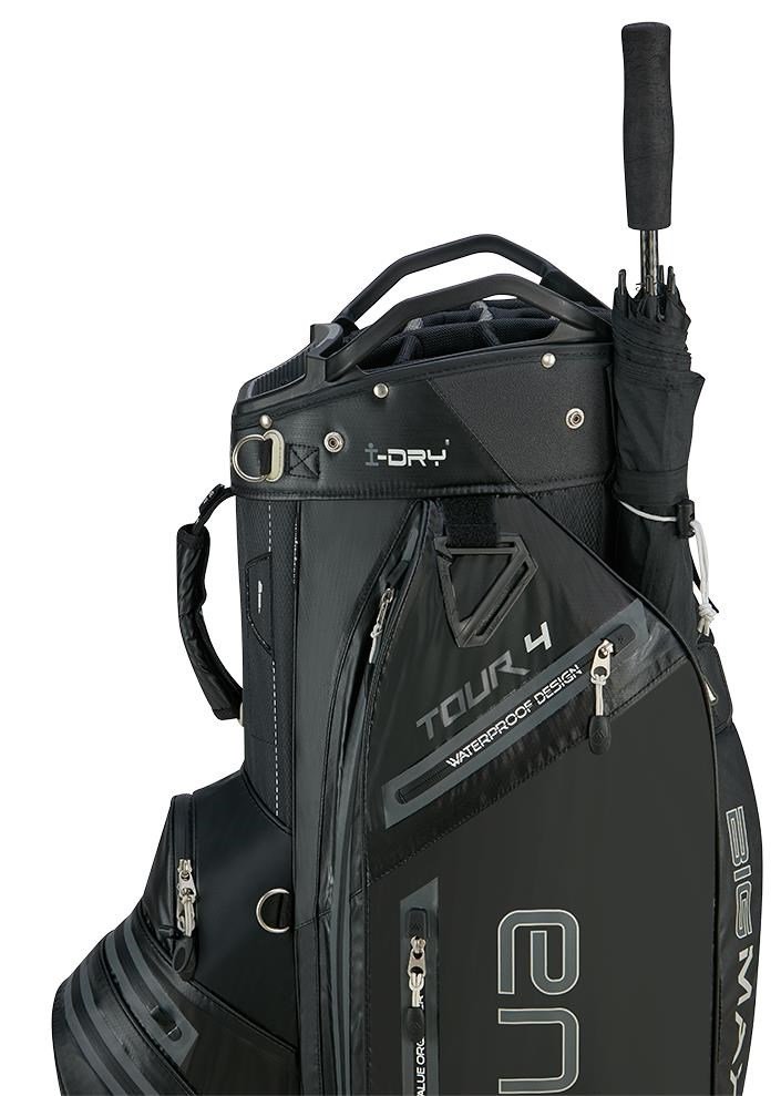 Big Max AQUA Tour 4 cart bag, svart