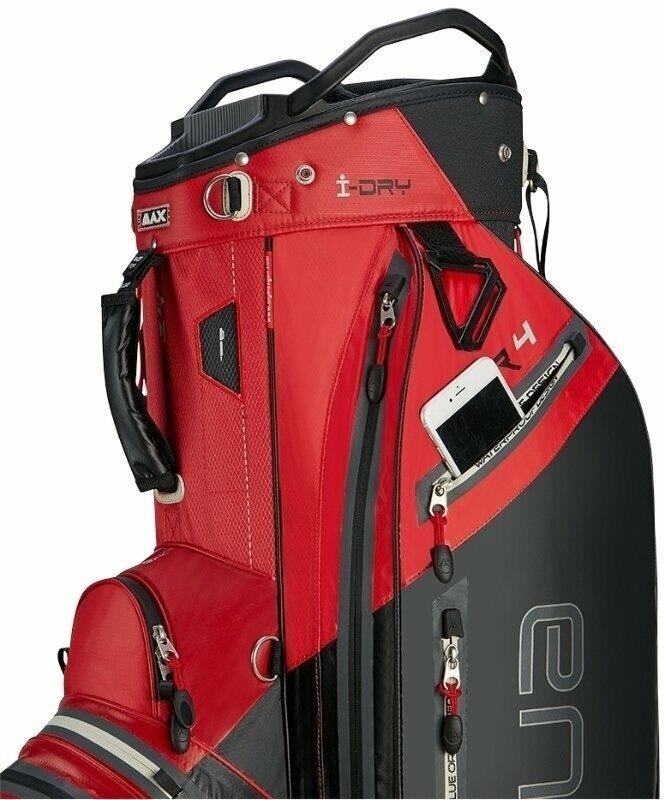 Big Max AQUA Tour 4 cart bag, röd/svart