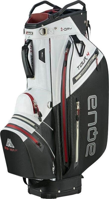 Big Max AQUA Tour 4 cart bag, white/black/merlot