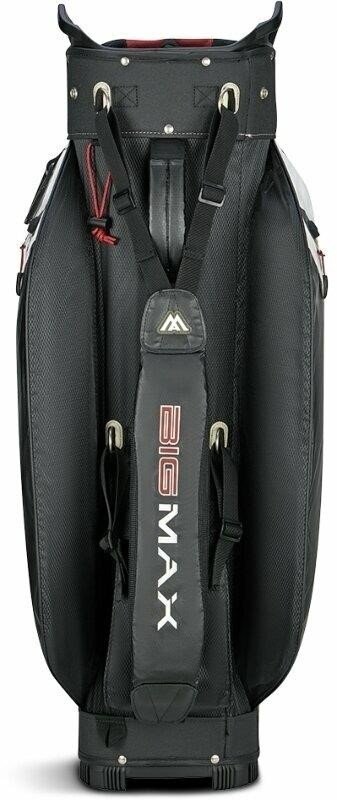 Big Max AQUA Tour 4 cart bag, white/black/merlot