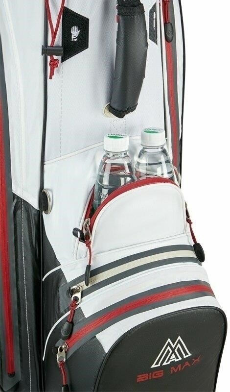 Big Max AQUA Tour 4 cart bag, white/black/merlot