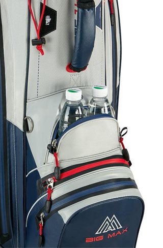 Big Max AQUA Tour 4 cart bag, off white/navy/red
