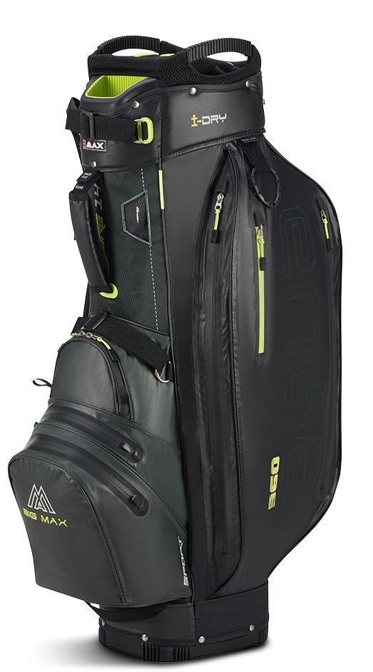 Big Max AQUA Sport 360 cart bag, forest green/black/lime