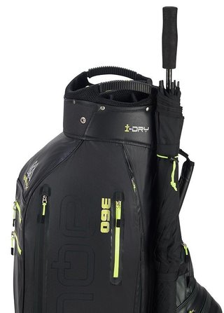 Big Max AQUA Sport 360 cart bag, forest green/black/lime