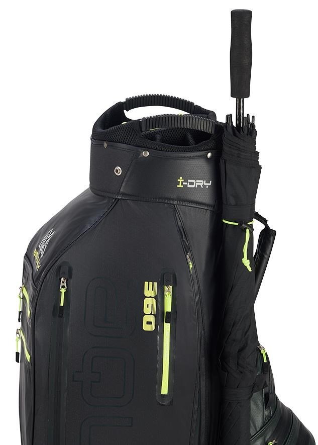 Big Max AQUA Sport 360 cart bag, forest green/black/lime