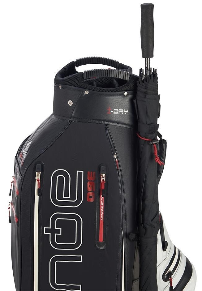 Big Max AQUA Sport 360 cart bag, off white/black/merlot