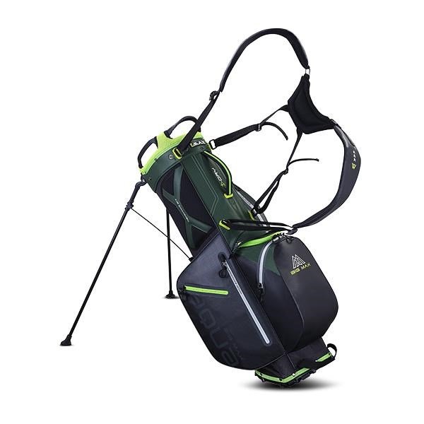 Big Max AQUA Eight G stand bag, skogsgrön/svart/lime
