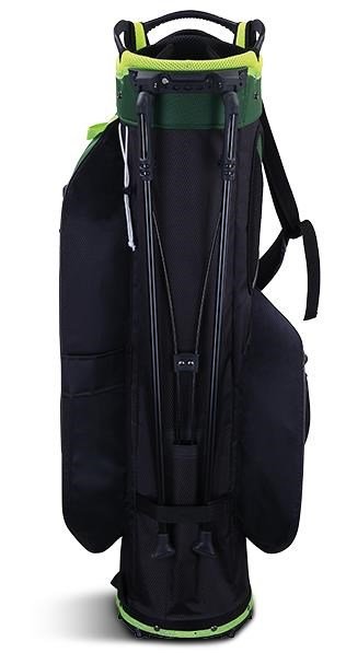 Big Max AQUA Eight G stand bag, skogsgrön/svart/lime