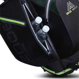Big Max AQUA Eight G stand bag, skogsgrön/svart/lime